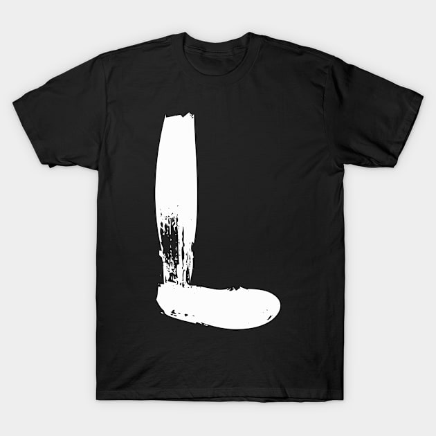 Letter L T-Shirt by EriEri